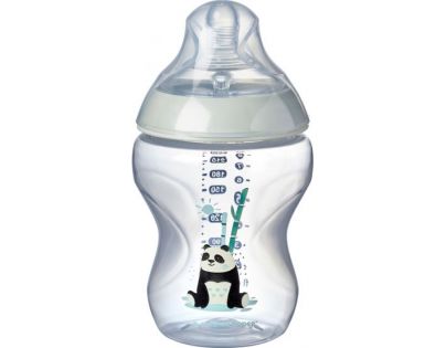 Tommee Tippee Kojenecká láhev C2N 260ml 0m+ šedá