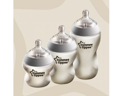 Tommee Tippee Kojenecká láhev C2N 2ks 260 ml 0m+ panda