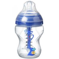 Tommee Tippee Kojenecká láhev C2N Anti-Colic Boy 260 ml 0m+ Tommee Tippee Kojenecká láhev C2N Anti-Colic Boy 260 ml 0m+
