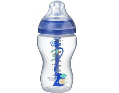 Tommee Tippee Kojenecká láhev C2N ANTI-COLIC Boy 340 ml 3m+