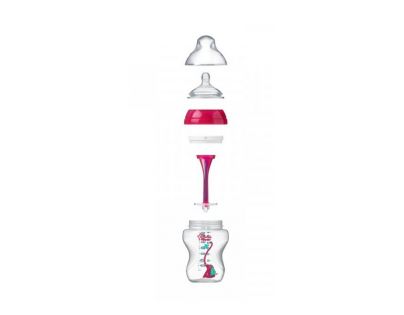 Tommee Tippee Kojenecká láhev C2N Anti-Colic Girl 340 ml 3m+