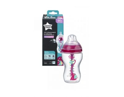 Tommee Tippee Kojenecká láhev C2N Anti-Colic Girl 340 ml 3m+