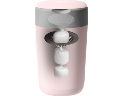 Tommee Tippee Koš na pleny Sangenic Twist & Click růžový