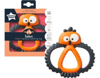 Tommee Tippee Kousátko senzorické Kalani Maxi oranžové