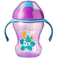 Tommee Tippee Netekoucí hrnek Explora Easy Drink 230 ml fialový Tommee Tippee Netekoucí hrnek Explora Easy Drink 230 ml fialový
