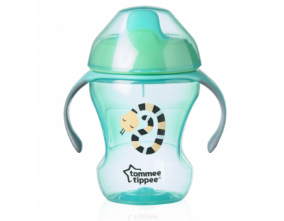 Tommee Tippee Netekoucí hrnek Explora Easy Drink 230ml Zelená