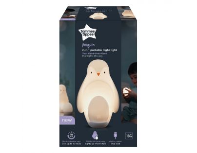 Tommee Tippee Noční světlo 2v1 tučňák