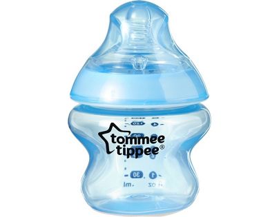 Tommee Tippee Sada kojeneckých lahviček C2N s kartáčem modrá