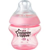Tommee Tippee Sada kojeneckých lahviček C2N s kartáčem růžová 3