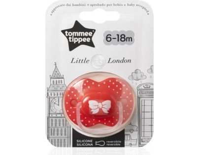 Tommee Tippee Šidítko C2N silikon Little London Girl 6-18 m