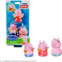 Toomies Prasátko Peppa Pig, tatínek a Tom stříkající hračky do vody - Poškozený obal 2