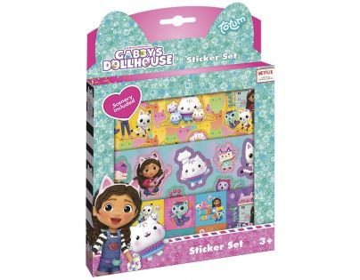 Totum Gábinin kouzelný domek Dárkový box se samolepkami