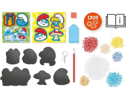 Totum Šmoulové diamantové malování Magnety