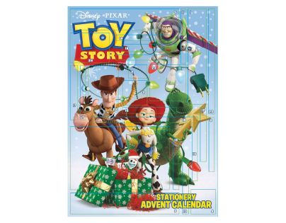 Toy Story adventní kalendář V2 (papírenský)