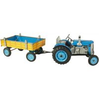 Kovap Traktor a valník modrý