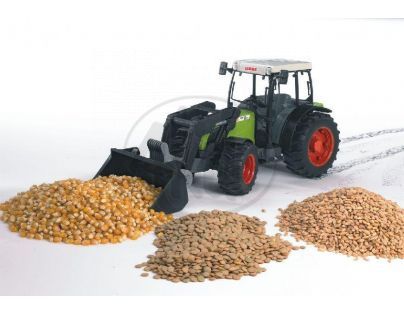 Bruder 02111 - Traktor Claas Nectis a čelní nakladač