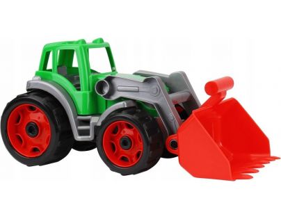 Teddies Traktor nakladač s přední lžící zelený