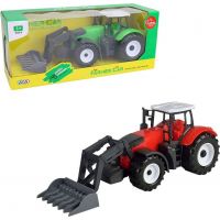 Made Traktor s pracovním nástrojem na setrvačník zelený 3