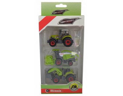 HM Studio Traktor, kombajn, nakladač 1:64