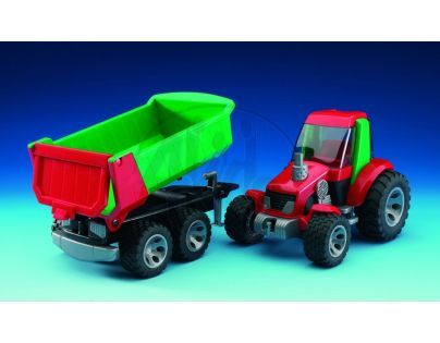Traktor s přívěsem Bruder 20115