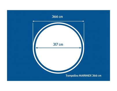 Trampolína Marimex 366 cm