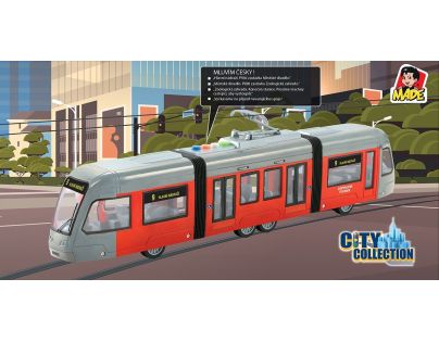 Made Tramvaj na setrvačník se světlem a hudbou - Poškozený obal
