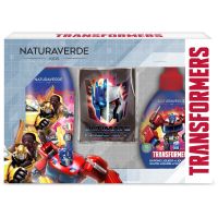 Transformers dárkový set mýdlo 250 ml + šampon a sprchový gel 250 ml + batoh