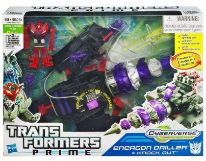 Transformers Prime Cyberverse Hasbro 38003 - Energon Driller Knock Out