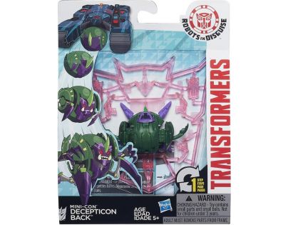 Transformers RID Transformace Minicona v 1 kroku - Deception Back
