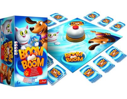 Trefl Boom Boom Psi a kočky společenská hra