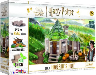 Trefl Brick Trick stavebnice Harry Potter Hagridova chýše L
