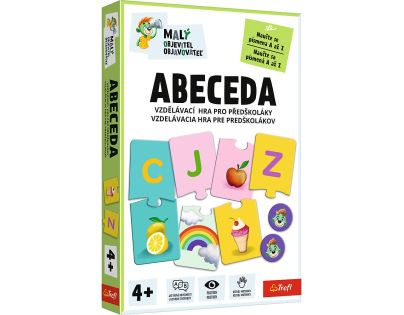 Trefl Hra Malý objevitel Abeceda CZ SK