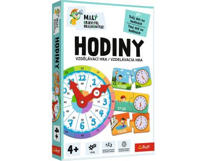 Trefl Hra Malý objevitel Hodiny CZ SK