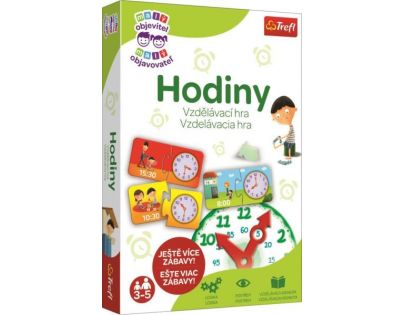 Trefl Hra Malý objevitel Hodiny