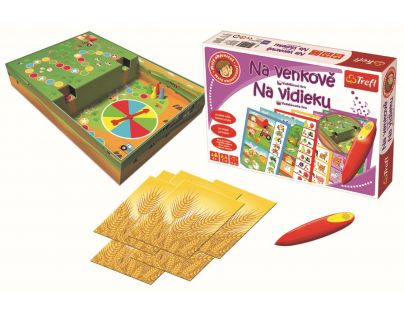 Trefl Malý objevitel Na Venkově a kouzelná tužka a puzzle zdarma