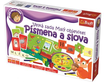 Trefl Malý objevitel Písmena a slova