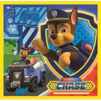 Trefl Puzzle 3 v 1  Tlapková Patrola Marshall, Rubble a Chase
