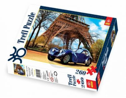 Puzzle Auto u Eiffelovi věže 260d
