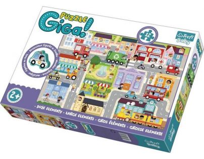 Trefl Puzzle Město Gigantic 12 ks