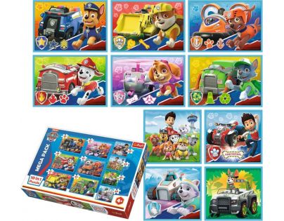 Trefl Puzzle Paw Patrol Tlapková Patrola 10 v 1