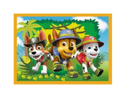 Trefl Puzzle 4 v 1 Tlapková Patrola 207 dílků