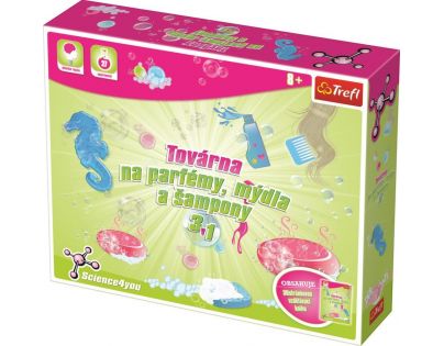 Trefl Továrna na parfémy, mýdla a šampony XXL a společenská hra Frozen zdarma