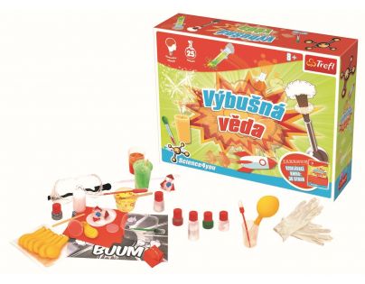 Trefl Výbušná věda L a puzzle zdarma