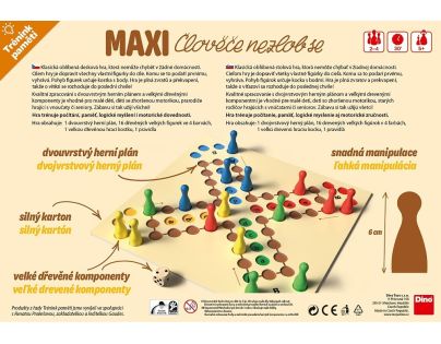 TRÉNINK PAMĚTI: MAXI ČLOVĚČE NEZLOB SE Naučná hra