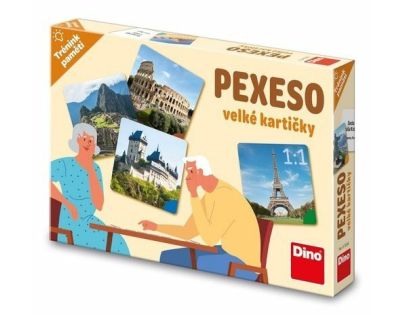 TRÉNINK PAMĚTI: PAMÁTKY Pexeso