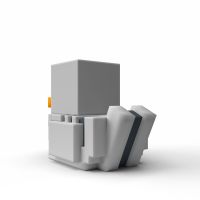Tubbz kachnička malá Minecraft - Skeleton 3