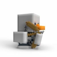 Tubbz kachnička Minecraft - Skeleton (první edice) 4