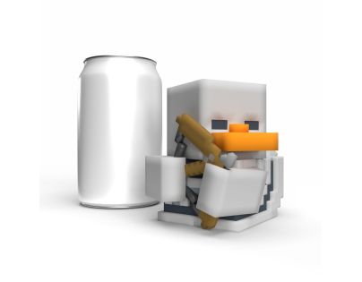 Tubbz kachnička Minecraft - Skeleton (první edice)