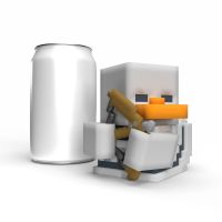 Tubbz kachnička Minecraft - Skeleton (první edice) 5