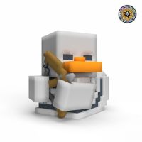 Tubbz kachnička Minecraft - Skeleton (první edice) 6